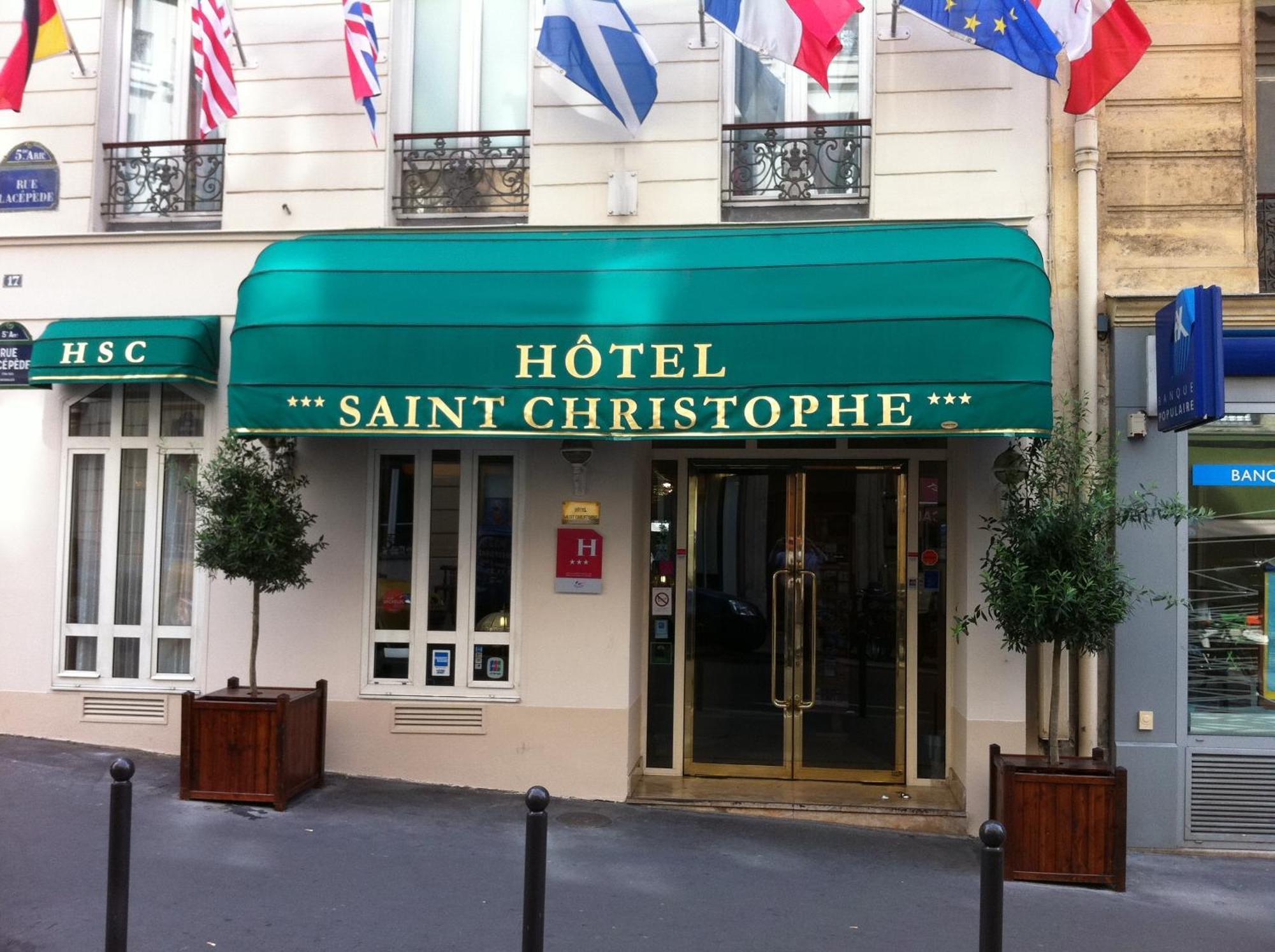 Hotel Saint Christophe Paříž Exteriér fotografie
